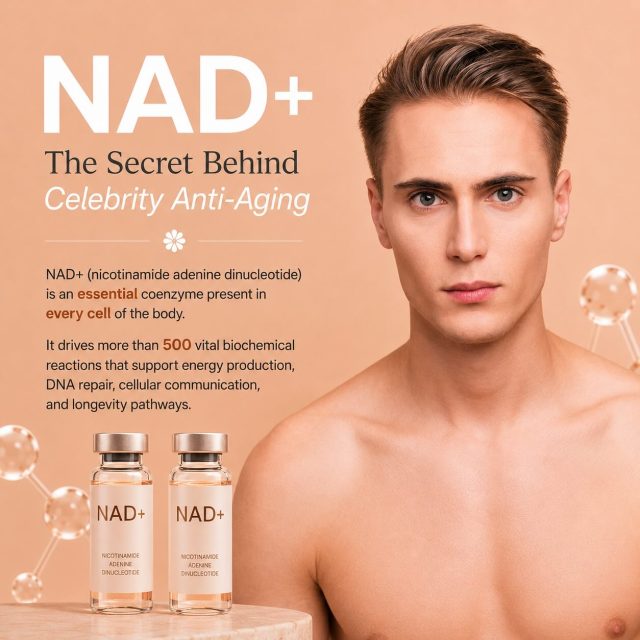 NAD+ is more than just a trend in longevity medicine, it is one of the most essential coenzymes involved in cellular energy production, DNA repair, mitochondrial function, and healthy aging pathways.

As we age, our natural NAD+ levels progressively decline, which may contribute to fatigue, slower cellular regeneration, oxidative stress, inflammation, reduced skin quality, and decreased metabolic performance.

Supplementing NAD+ may help support:

• Cellular repair & regeneration 
• Mitochondrial energy production (ATP) 
• Cognitive clarity & mental performance 
• Skin health & collagen support 
• Healthy aging pathways 
• Recovery, vitality & overall wellness

At HIFU 4 You Skin Lab, we believe aesthetic medicine goes beyond surface-level treatments. We do not only focus on your skin treatments, we focus on your skin health, cellular function, and overall well-being from the inside out.

Because true medical aesthetics starts with healthy cells, healthy skin, and a healthier body.

Book your consultation today. 👇

Info@hifubeauty4you.com.au

#NAD #NADPlus #LongevityMedicine #HealthyAging #CellularHealth